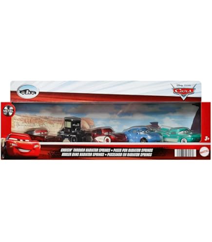 Amazon.com: Disney / Pixar Cars Multi-Packs Radiator Springs 3-Car